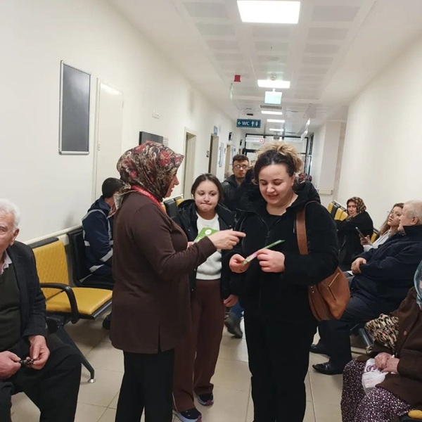 Andırın Devlet Hastanesi, Serviks (Rahim Ağzı) Kanseri Farkındalık Ayı kapsamında