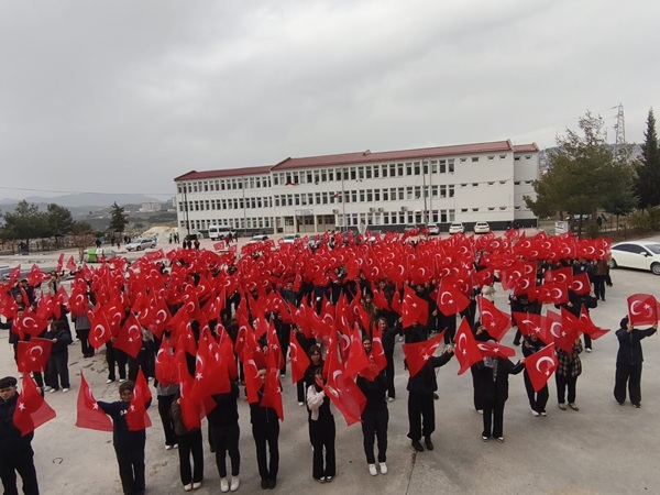 Kahramanmaraş’ın Andırın ilçesinde, Şehit Tacettin Çeribaş Anadolu Lisesi tarafından düzenlenen