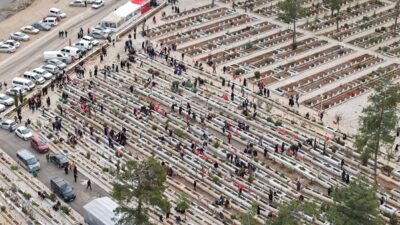 6 Şubat 2023 depremlerinin üçüncü yıl dönümünde, Kahramanmaraş’ta hüzün ve