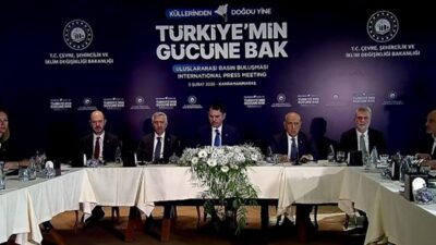 Çevre, Şehircilik ve İklim Değişikliği Bakanı Murat Kurum, 6 Şubat