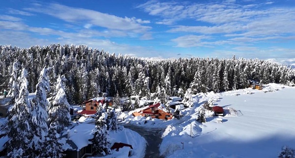 Kahramanmaraş’ın saklı cenneti ve kış turizminin gözbebeği olan Başkonuş Yaylası,