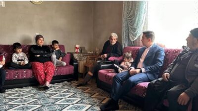 Ramazan ayının üçüncü haftasında da mahalle ziyaretlerini sürdüren Kaymakam Mustafa