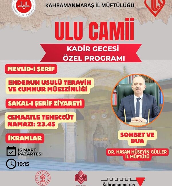 Restorasyonu tamamlanan Ulu Camii ve Boğazkesen Camii’nin resmi töreni devlet