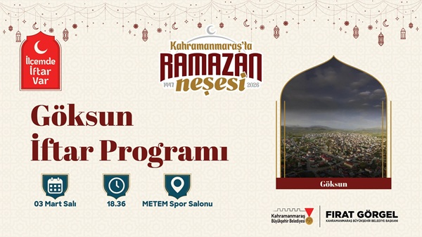 Kahramanmaraş Büyükşehir Belediyesi’nin Ramazan ayının manevi iklimini tüm şehre yaymak