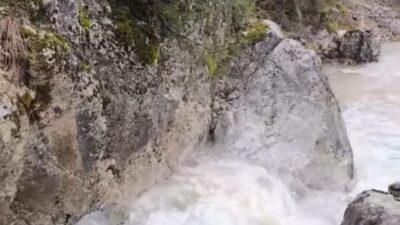 Andırın Akgümüş Mahallesi’nin saklı cenneti Büyük Deliağız Şelalesi, baharla birlikte