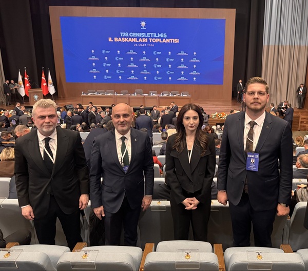 Kahramanmaraş Büyükşehir Belediye Başkanı Fırat Görgel, Ankara’da gerçekleştirilen AK Parti