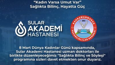 Pazarcık ilçesi, 8 Mart Dünya Kadınlar Günü öncesinde hem toplumsal