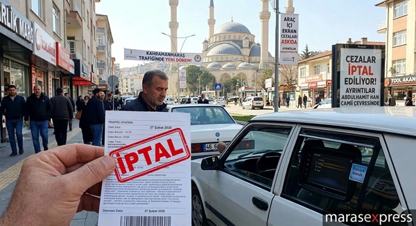 Kahramanmaraş trafiğinde sürücülerin adeta korkulu rüyası haline gelen "araç içi