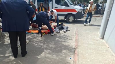 Kahramanmaraş’ta Ayser Çalık Ortaokulu bahçesinde meydana gelen silahlı saldırıda ilk