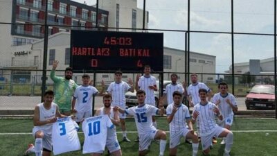 Merkez 1 sahasında bugün Batıkalespor fırtınası esti. Hartlap Köyü Ali