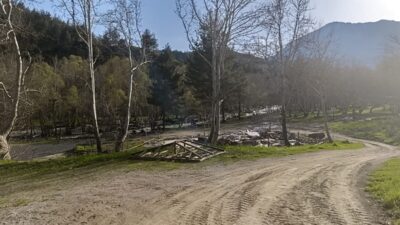 Kahramanmaraşlıların yaz aylarındaki vazgeçilmez durağı Fırnız, bugünlerde iş makinelerinin ve