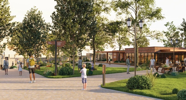 Kahramanmaraş Kalesi, depremin olumsuz etkilerinden arındırılarak modern bir ziyaretçi kompleksi