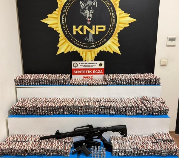 Kahramanmaraş İl Emniyet Müdürlüğü Narkotik Suçlarla Mücadele Şube Müdürlüğü ekipleri,