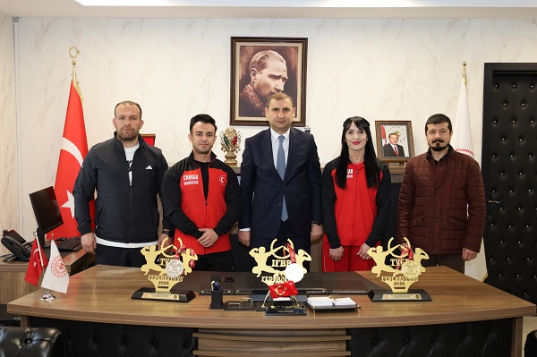 Afşin’den yetişen milli sporcularımız, ulusal ve uluslararası arenada devleşmeye devam