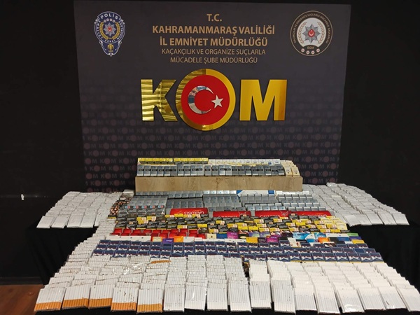 Kahramanmaraş İl Emniyet Müdürlüğü tarafından düzenlenen operasyonlarda uyuşturucu madde ve