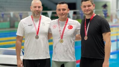 Kahramanmaraş sporunun tanıdık siması Doğukan Demir, kulvarlardaki üstünlüğünü Türkiye Şampiyonluğu