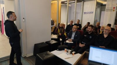 Sosyal Girişimcilik Merkezi (SOGEM), teorik eğitimlerin ardından bilgisayar başında uygulamalı