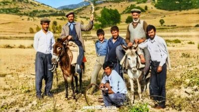 Andırın’ın Hayvacık mevkisinde yaklaşık yarım asır önce kaydedilen bir fotoğraf