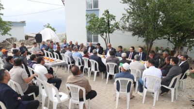 Dulkadiroğlu Belediye Başkanı Mehmet Akpınar, halkla buluşma toplantılarına hız kesmeden