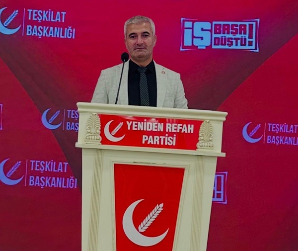 Yeniden Refah Partisi Andırın İlçe Başkanı Serdar Bıçakcı, Andırın İlçe