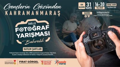 Kahramanmaraş Büyükşehir Belediyesi, genç yetenekleri ödüllendirmeye devam ediyor. Gençlik Meclisi