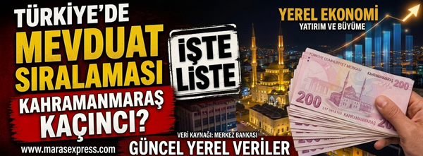 Türkiye’deki bankalarda bulunan tüm paraların, birikimlerin ve mevduatların şehirlere göre