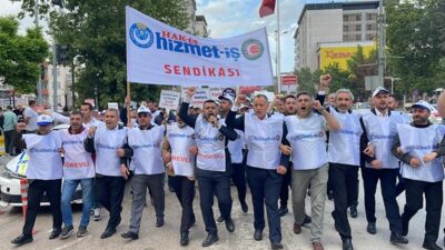 Kurban Bayramı hazırlıklarının sürdüğü Pazarcık’ta, belediye işçilerinin maaş ve sendika