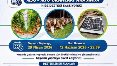 Tarımda sürdürülebilirliği ve verimliliği artırmak isteyen Kahramanmaraşlı çiftçiler için “Tasarruflu