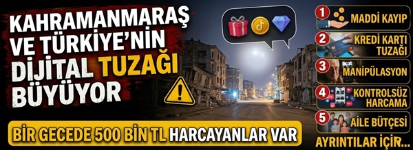 Kahramanmaraşlı vatandaşlar için çok ciddi bir ekonomik tehlike çanları çalıyor.