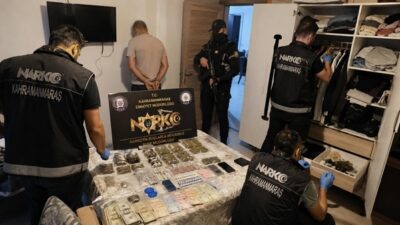 Kahramanmaraş İl Emniyet Müdürlüğümüze bağlı Narkotik Suçlarla Mücadele Şube Müdürlüğü