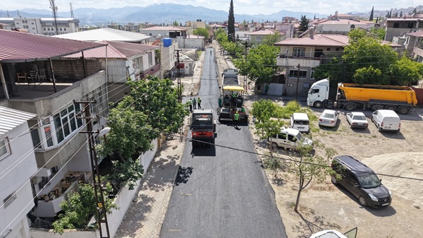 KASKİ, Dulkadiroğlu ilçesi Yavuz Selim Mahallesi’nde altyapı çalışmaları nedeniyle deforme