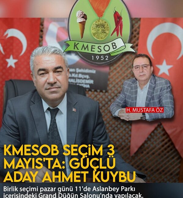 1952 yılından beri esnafın sesi olan KMESOB, yarın yapılacak olağan