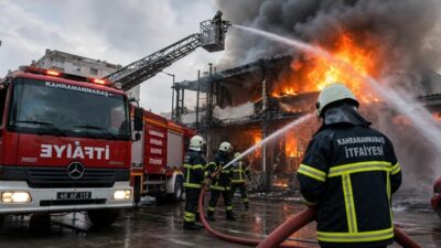 Kahramanmaraş Büyükşehir Belediyesi İtfaiyesi, Nisan ayında hem sahada hem de