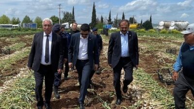 Pazarcık’ta bugün tarlalarda bayram havası vardı. 14 Mayıs Dünya Çiftçiler