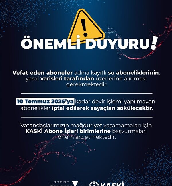 Kahramanmaraş Büyükşehir Belediyesi bünyesinde faaliyet gösteren Su ve Kanalizasyon İdaresi