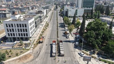 Kahramanmaraş Büyükşehir Belediyesi, kentsel makro şebekelerin optimizasyonu, sürdürülebilir hidrolik altyapı