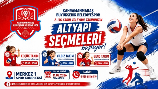 Kahramanmaraş’ın profesyonel spor liglerindeki temsil oranını ve sporcu havuzunu genişletmeyi