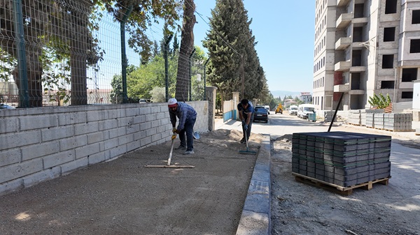 Kahramanmaraş Büyükşehir Belediyesi, Dulkadiroğlu Bahçelievler Mahallesi’nin kalbinde yer alan Lütfi