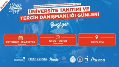YKS sonuçlarının açıklanmasının ardından Kahramanmaraş Büyükşehir Belediyesi gençleri yalnız bırakmıyor.