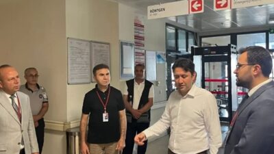 Kahramanmaraş İl Sağlık Müdürü Uzm. Dr. Vehbi Şirikçi, Andırın ilçesinde