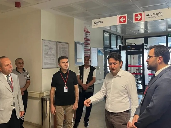 Kahramanmaraş İl Sağlık Müdürü Uzm. Dr. Vehbi Şirikçi, Andırın ilçesinde