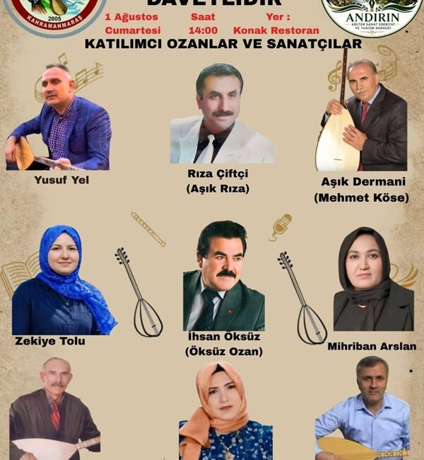 Kahramanmaraş’ın kültür ve sanat hayatına yeni bir soluk kazandırmayı hedefleyen