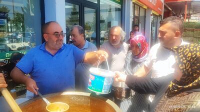 Kahramanmaraş’ta paylaşma ve yardımlaşmanın simgesi olan Muharrem ayı vesilesiyle esnaflar