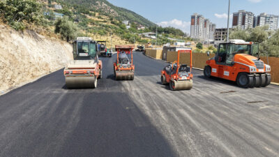 Büyükşehir Belediyesi, haftalık asfalt programı kapsamında 17 – 23 Ağustos