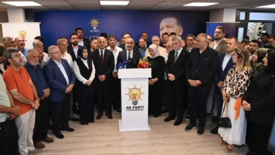 AK Parti’nin kuruluşunun 25. yıl dönümü dolayısıyla mesaj yayımlayan Kahramanmaraş