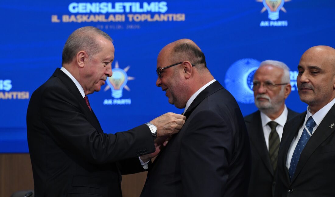 AK Parti 182. Genişletilmiş İl Başkanları Toplantısı’nda Cumhurbaşkaı ve AK