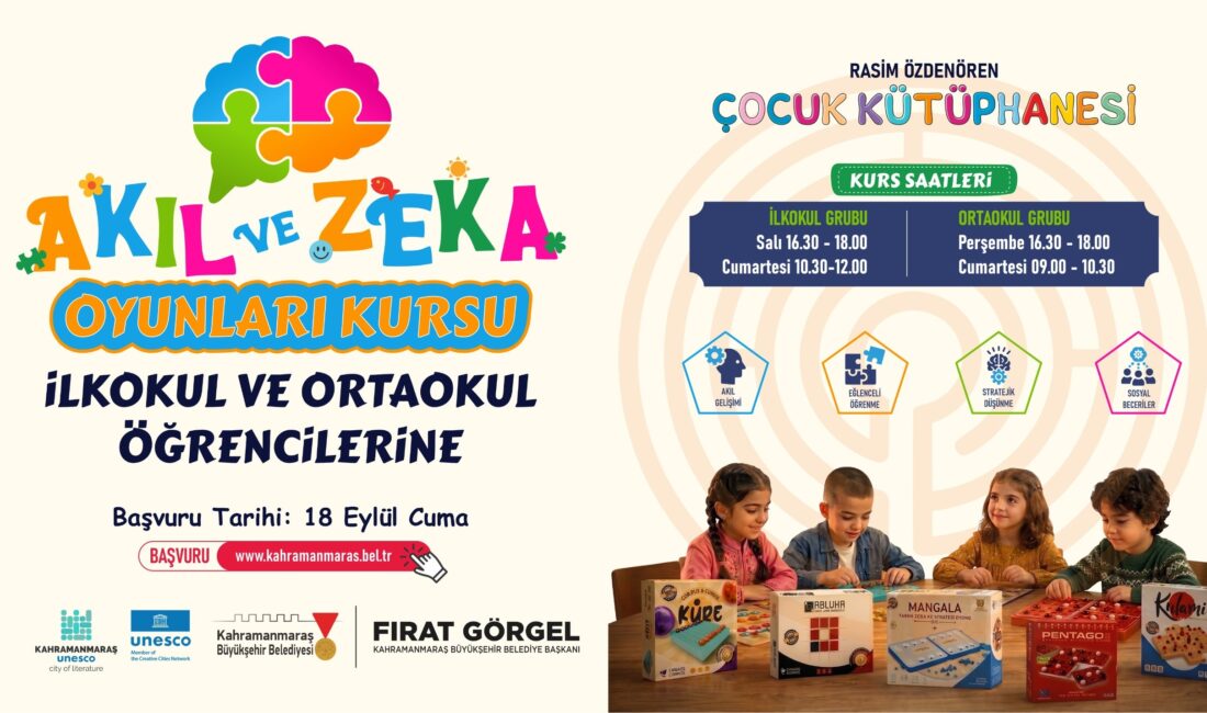 Büyükşehir Belediyesi, ilkokul ve ortaokul öğrencilerine yönelik “Akıl ve Zekâ