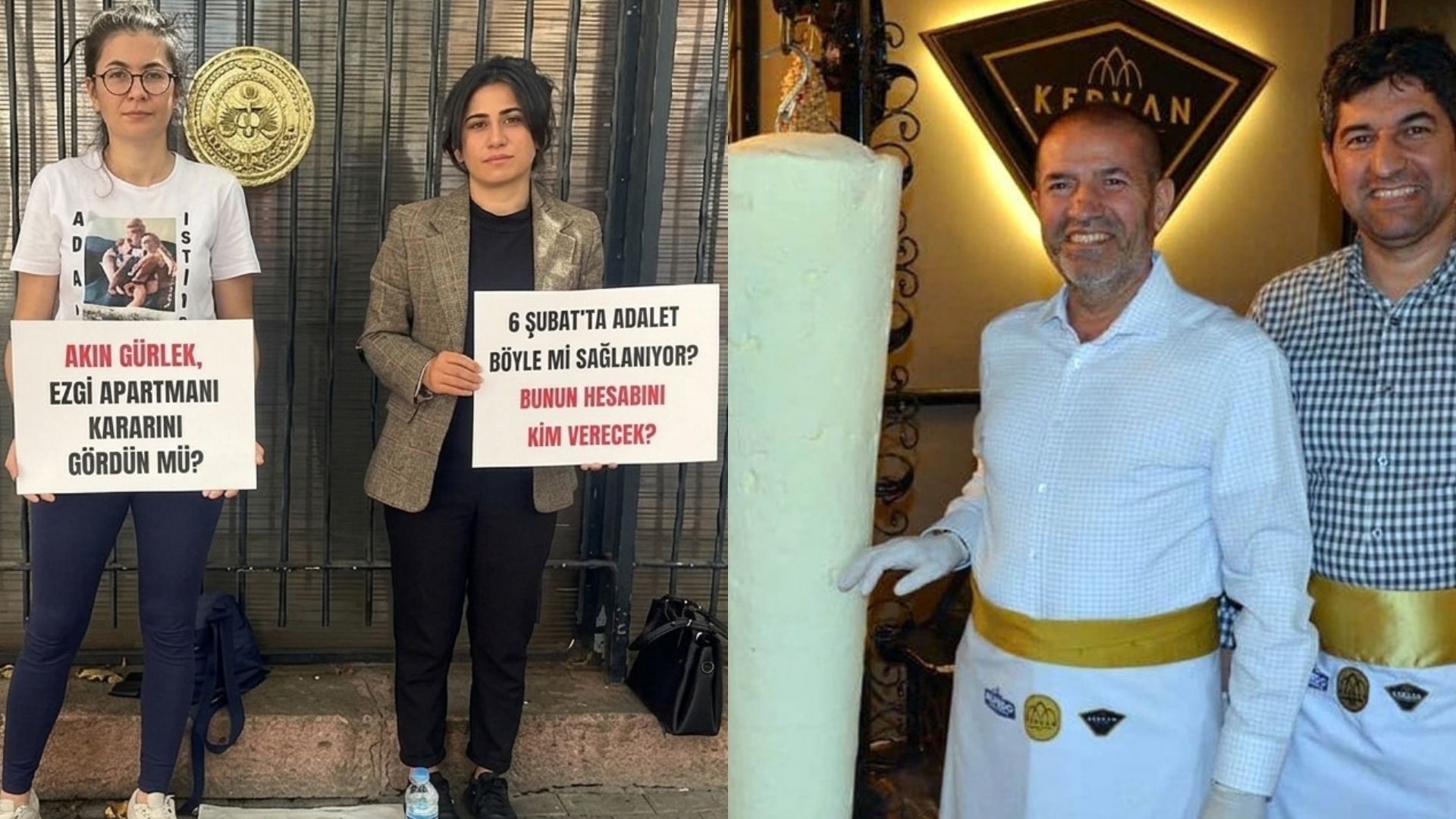 Ezgi Apartmanı davasında pastane işletmecileri için çıkan tahliye kararına Adalet