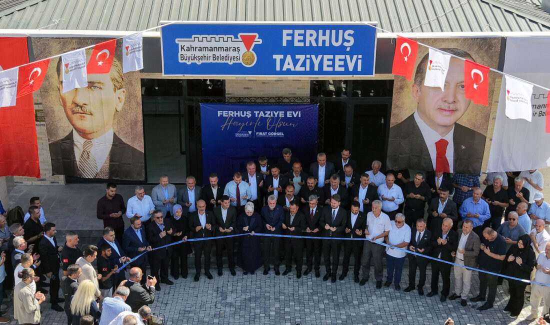 Büyükşehir Belediyesi tarafından Karacasu Ferhuş Mahallesi’nde hayata geçirilen taziyeevi, hizmete