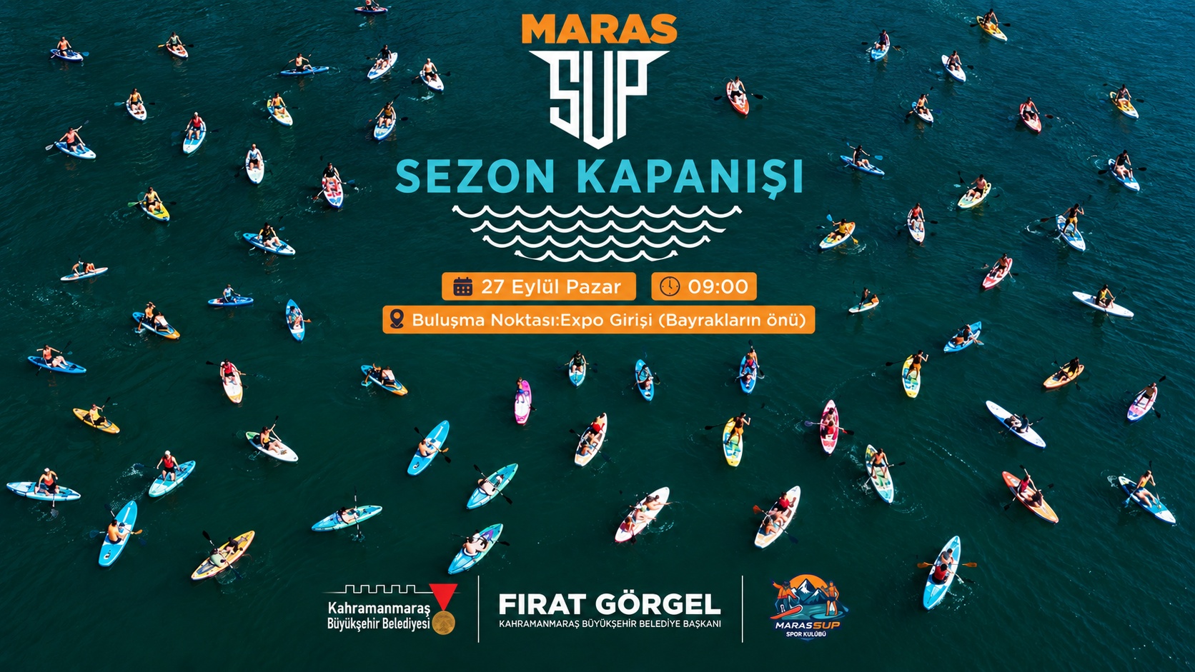 &nbsp; Büyükşehir Belediyesi, 27 Eylül Pazar günü su sporları meraklılarını